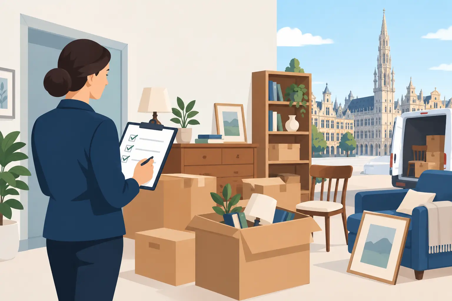 Vide maison à Bruxelles : bien préparer l’intervention
