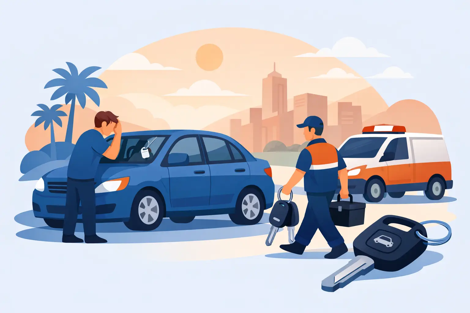 Car Lockout Service Orange City When You Need Help