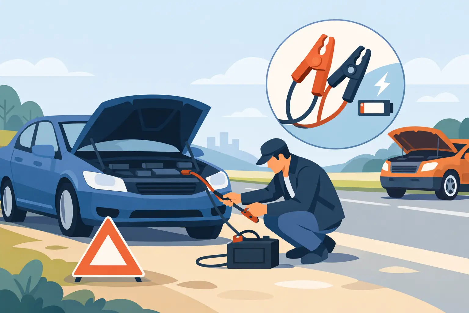 How to Handle a Dead Car Battery on the Road