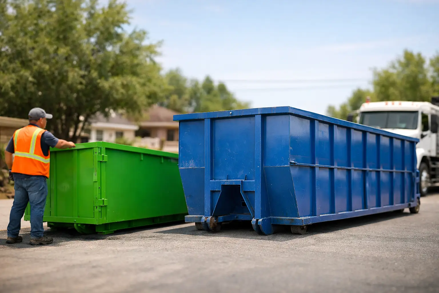 Local Bin Rental Versus National Chains