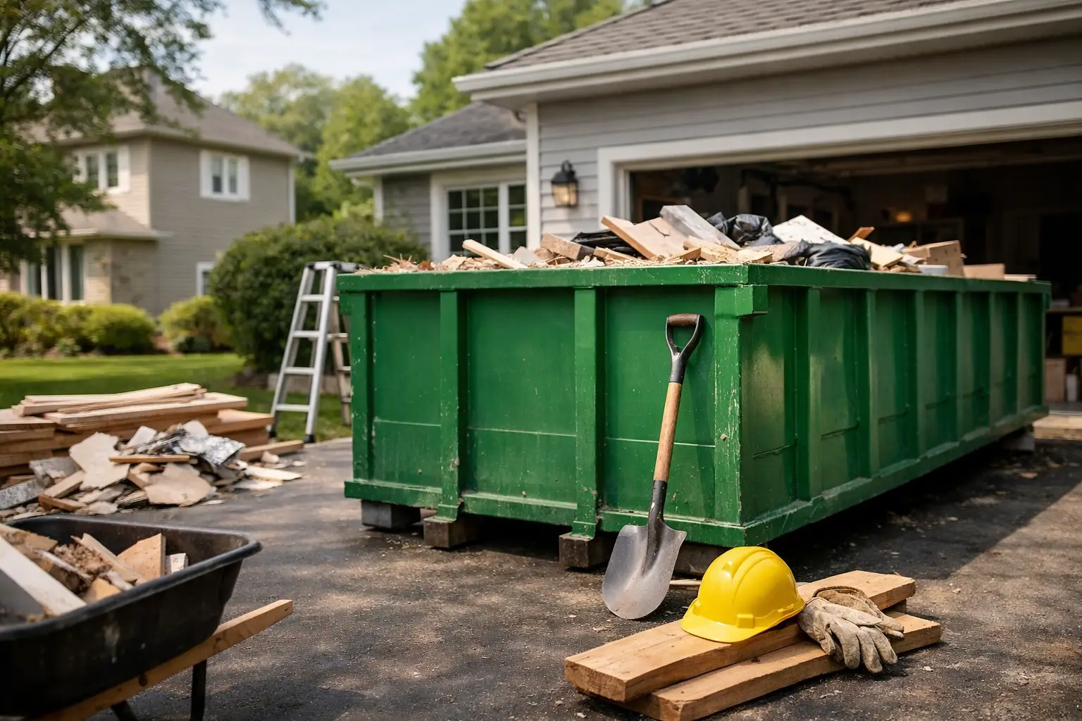 Residential Dumpster Rental Guide for Home Jobs