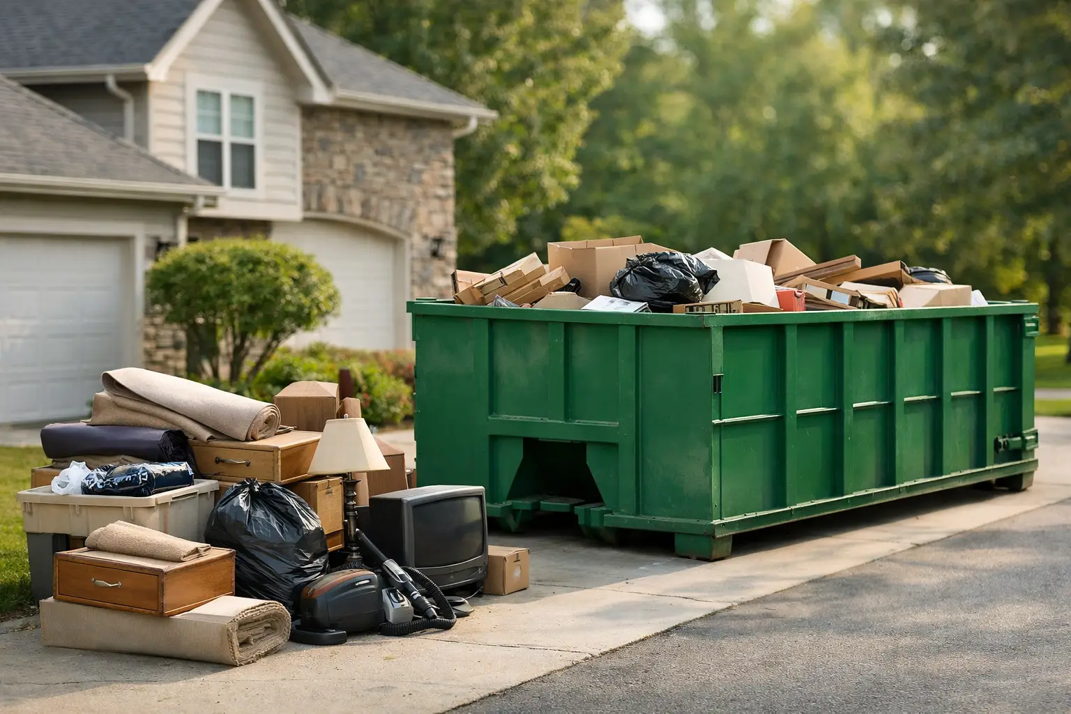 What Size Bin for Home Cleanout?