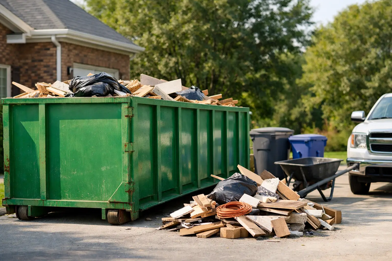 Dumpster Rental Bradford for Easy Cleanup
