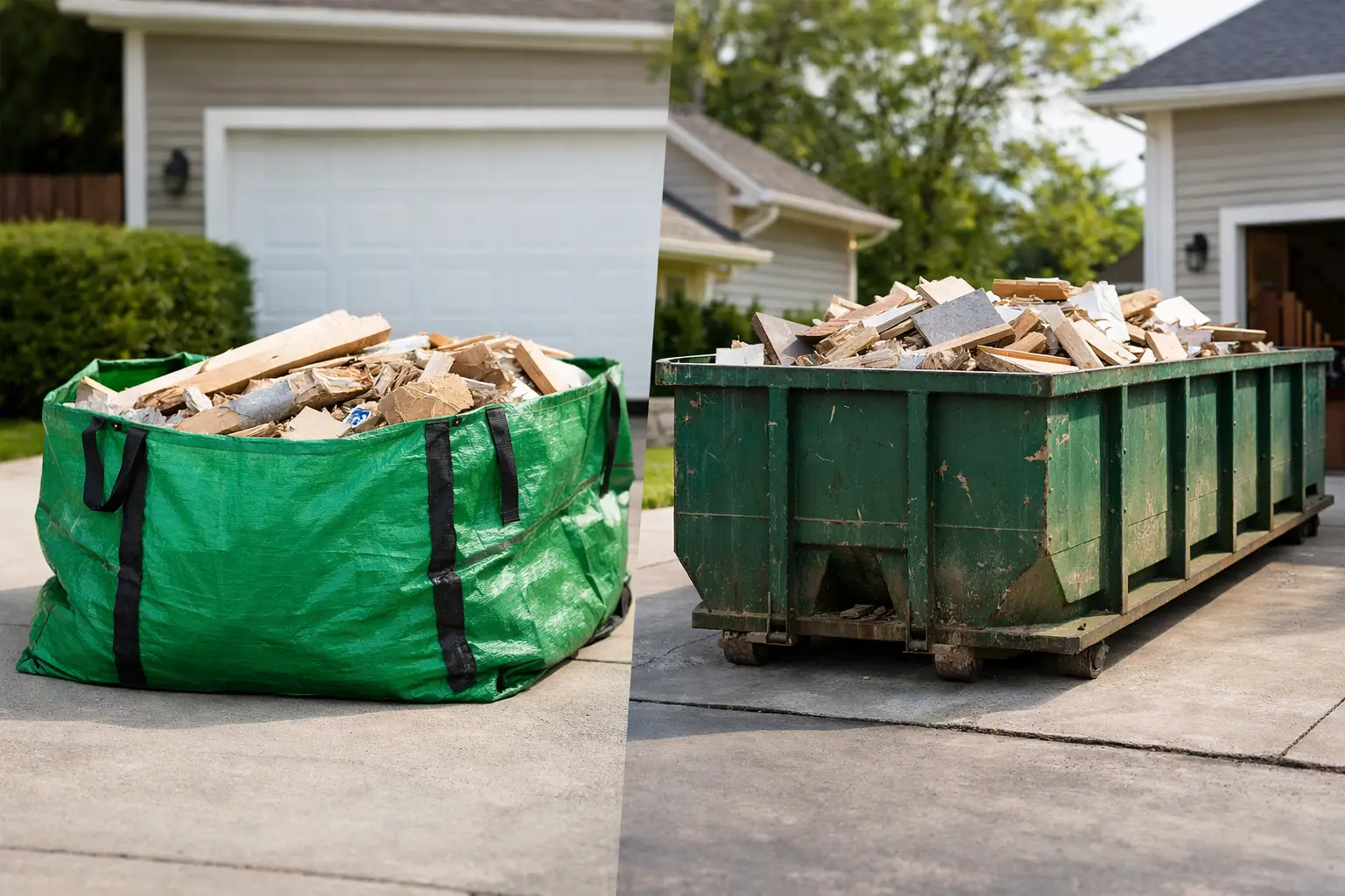 Bagster vs Dumpster Rental: Which Fits?