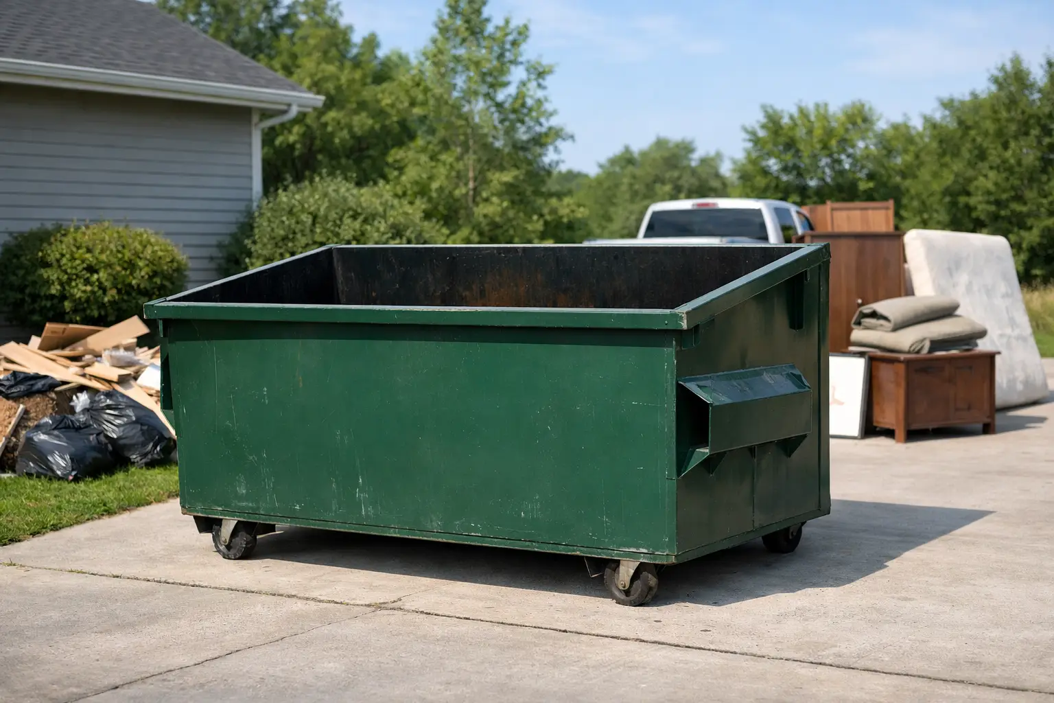 Is an 8 Yard Bin Rental Right for Your Cleanup?