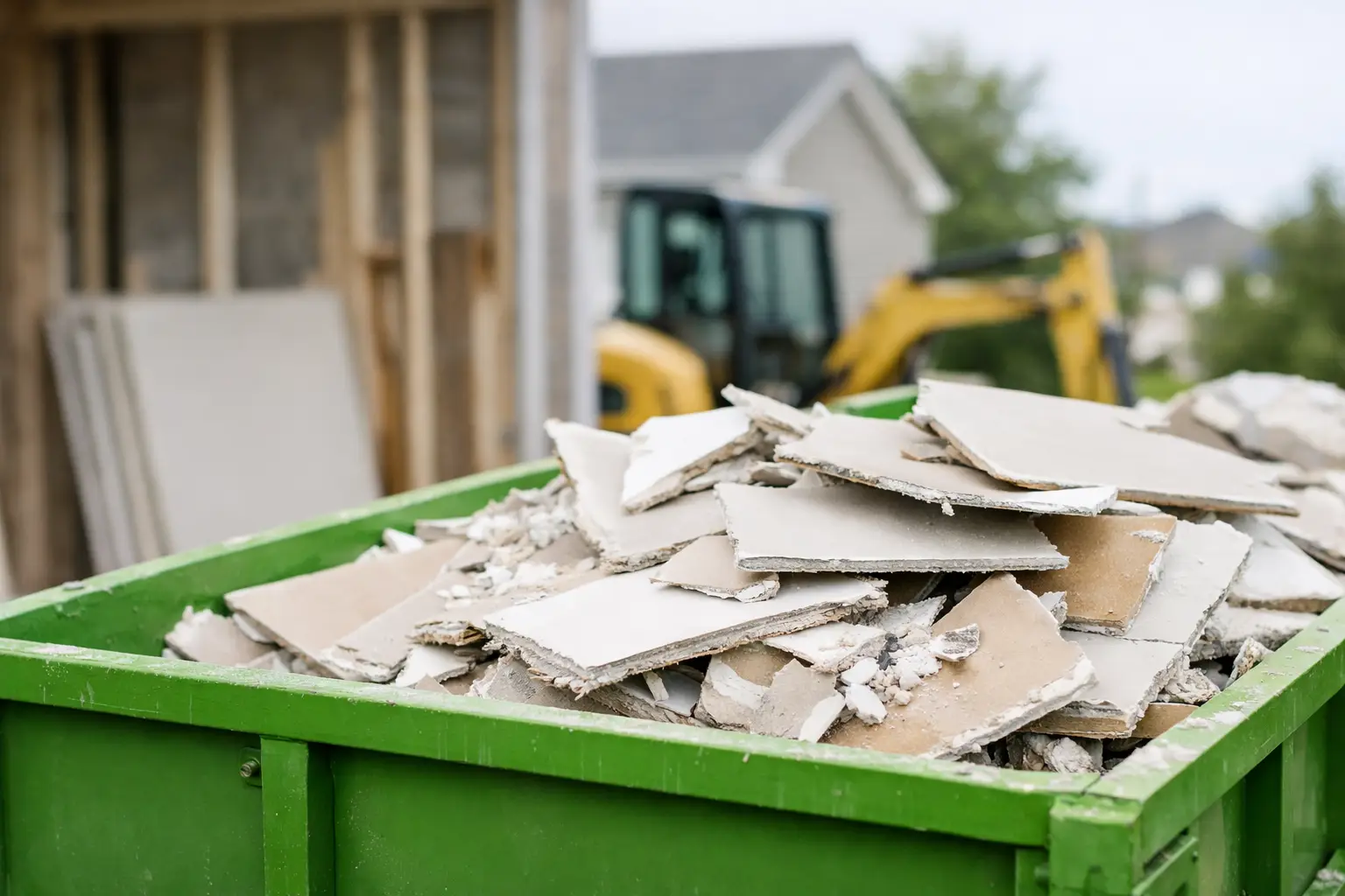 Can Drywall Go in a Bin Rental? What to Know