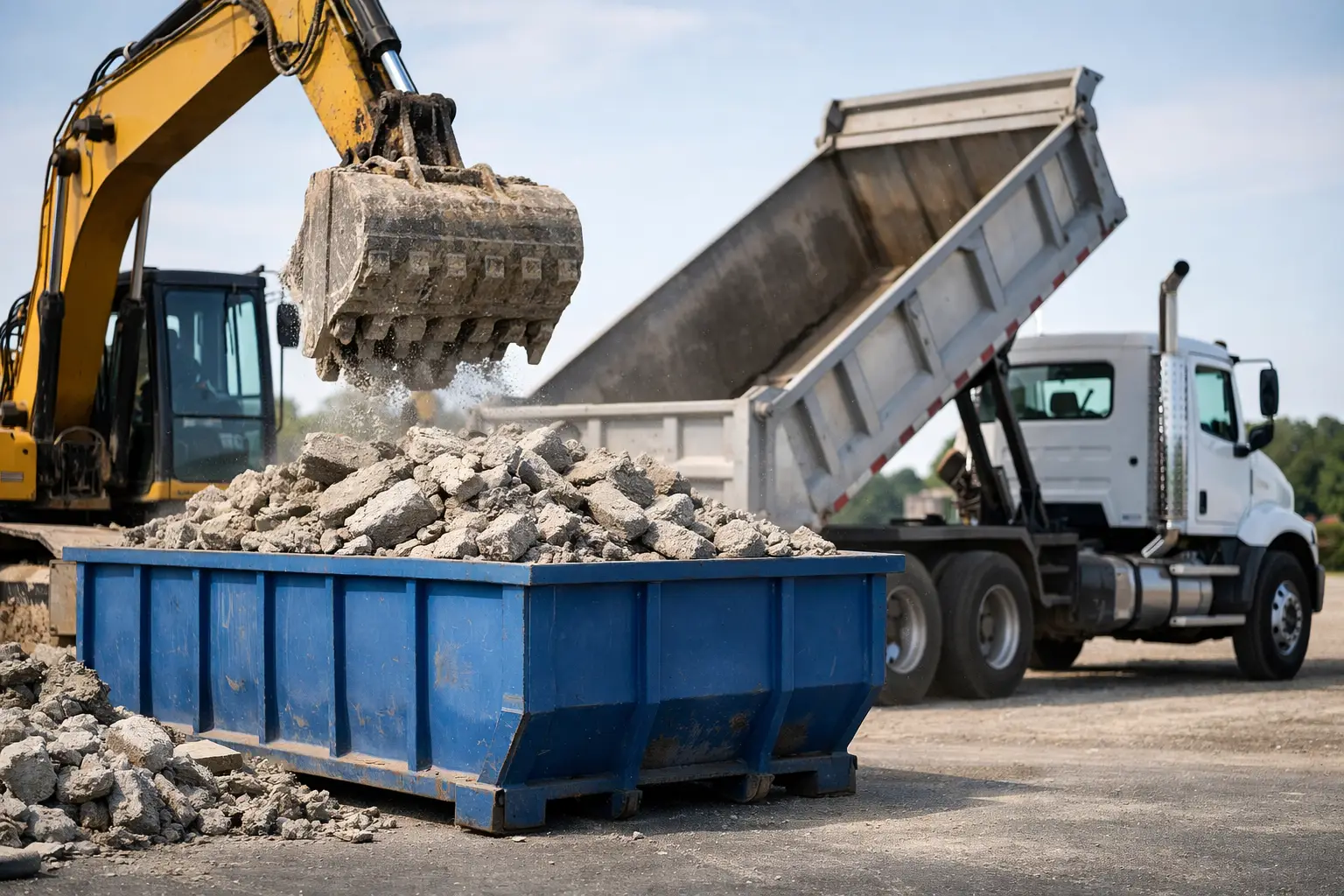 Bin Rental for Concrete Disposal Done Right