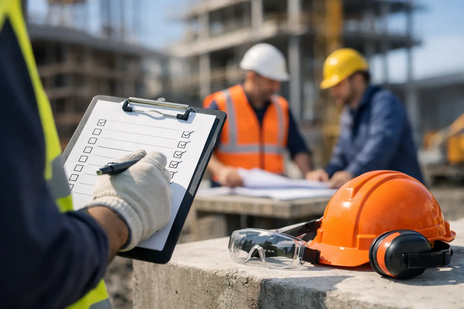 Checklist QHSE per cantieri ben strutturata