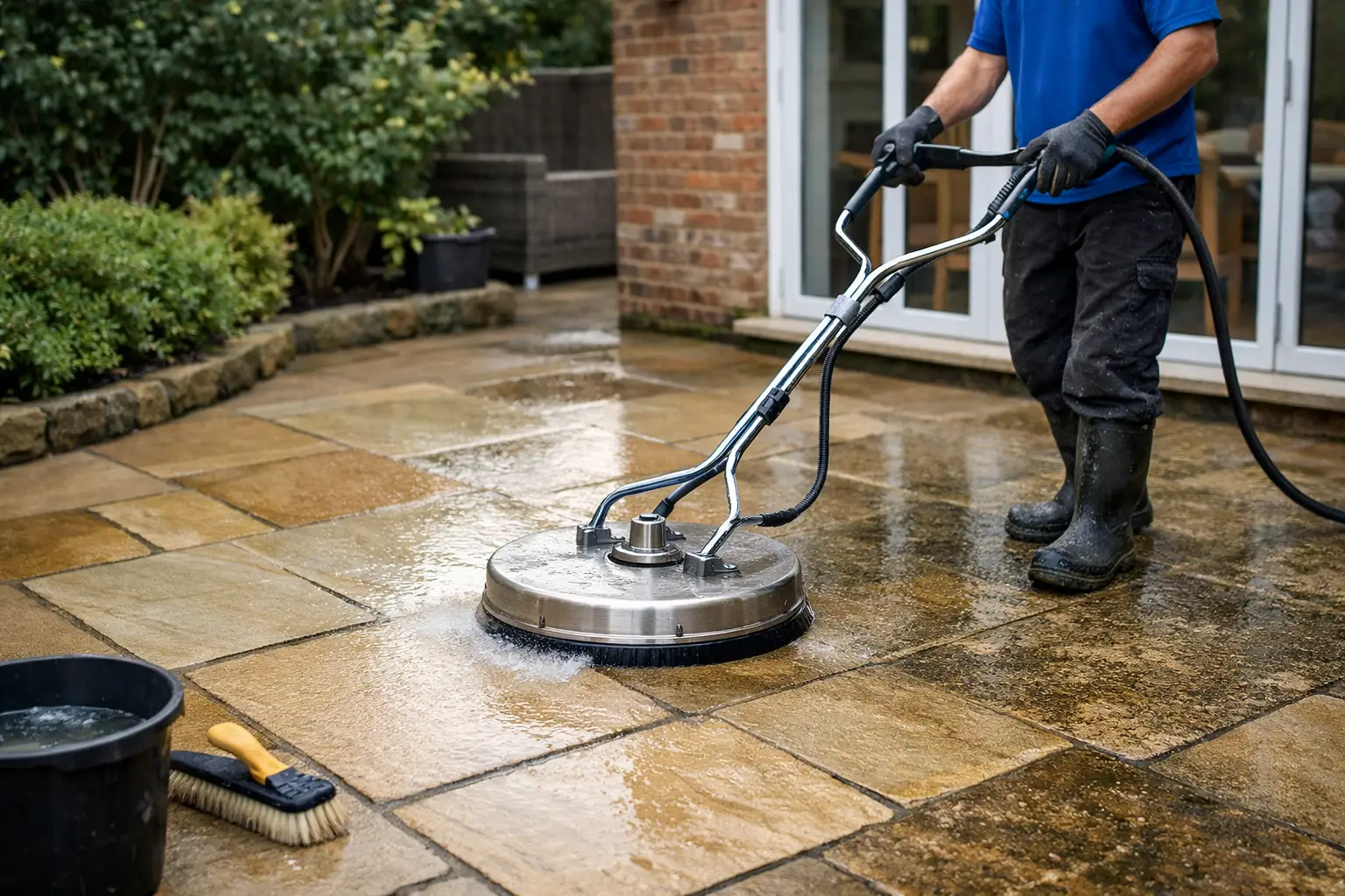 Sandstone Patio Cleaning Without Costly Mistakes