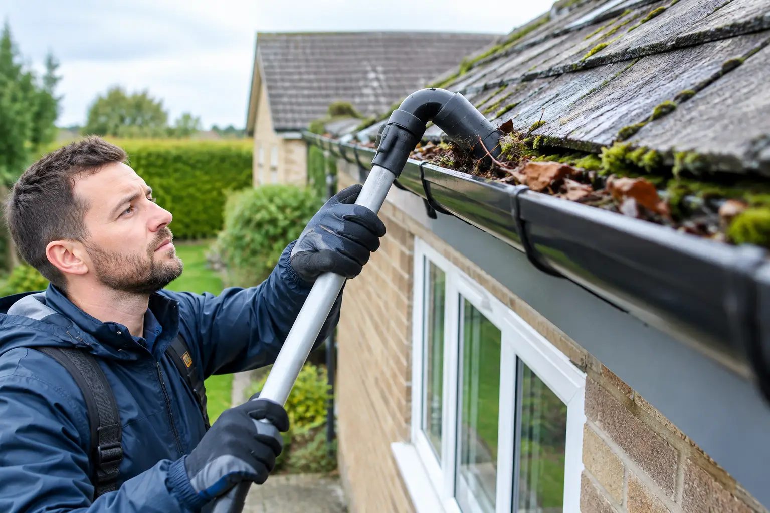 How to Clear Blocked Gutters Safely at Home