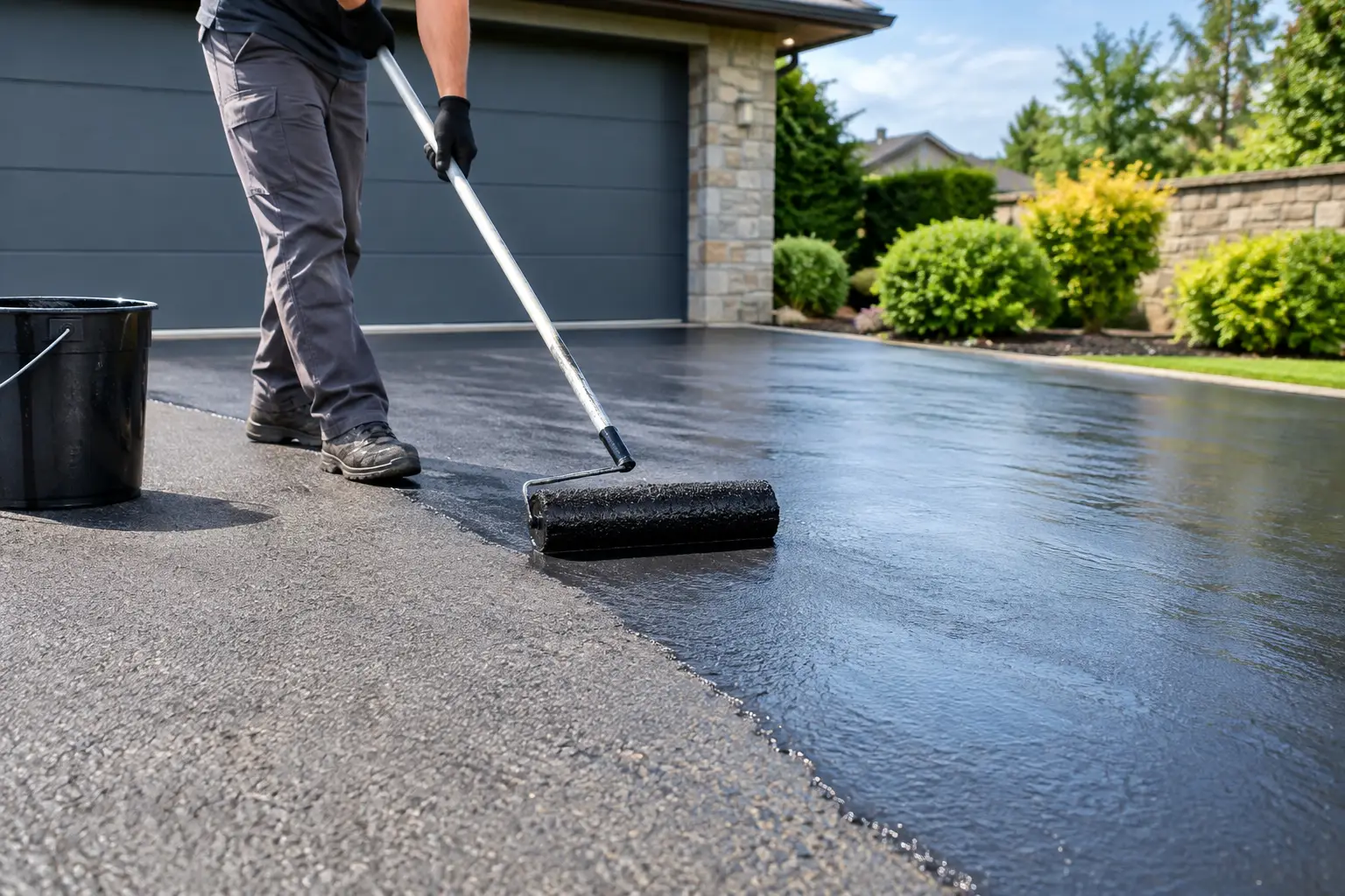 How to Seal Driveway Paving the Right Way