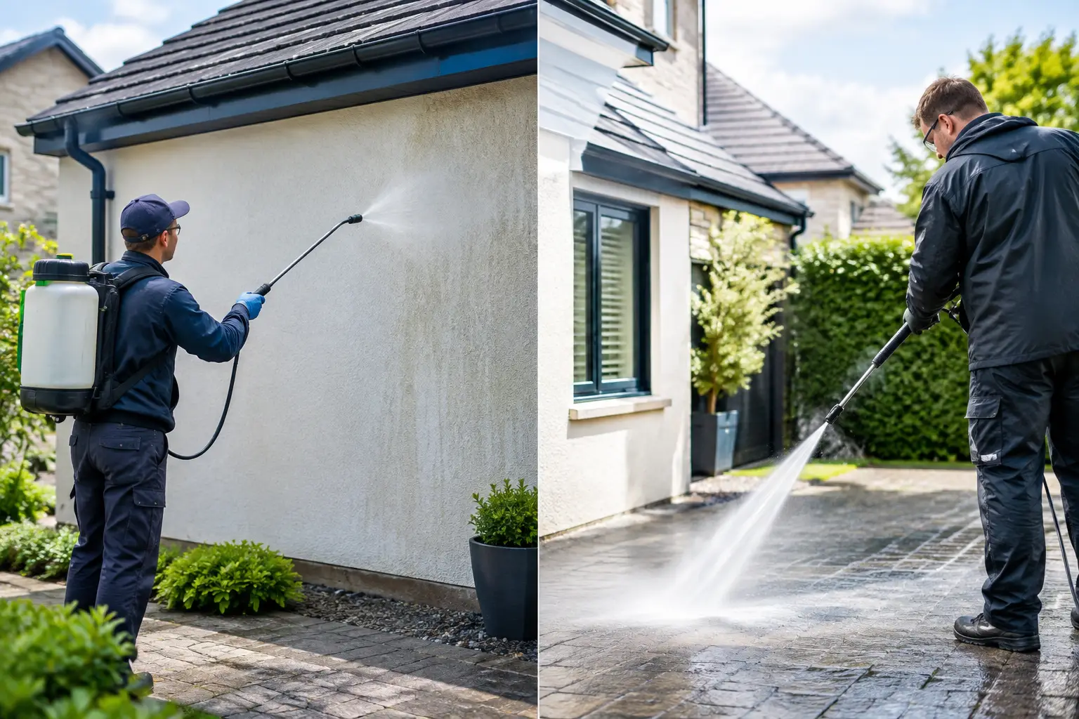 Render Softwash Versus Jet Washing: Which Works?