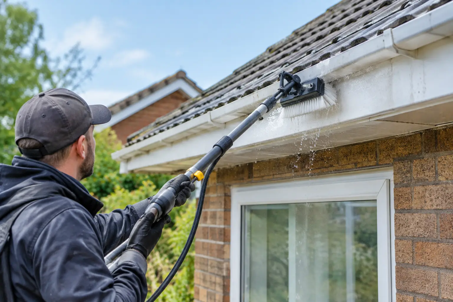 Fascia Cleaning for Cleaner-Looking Rooflines