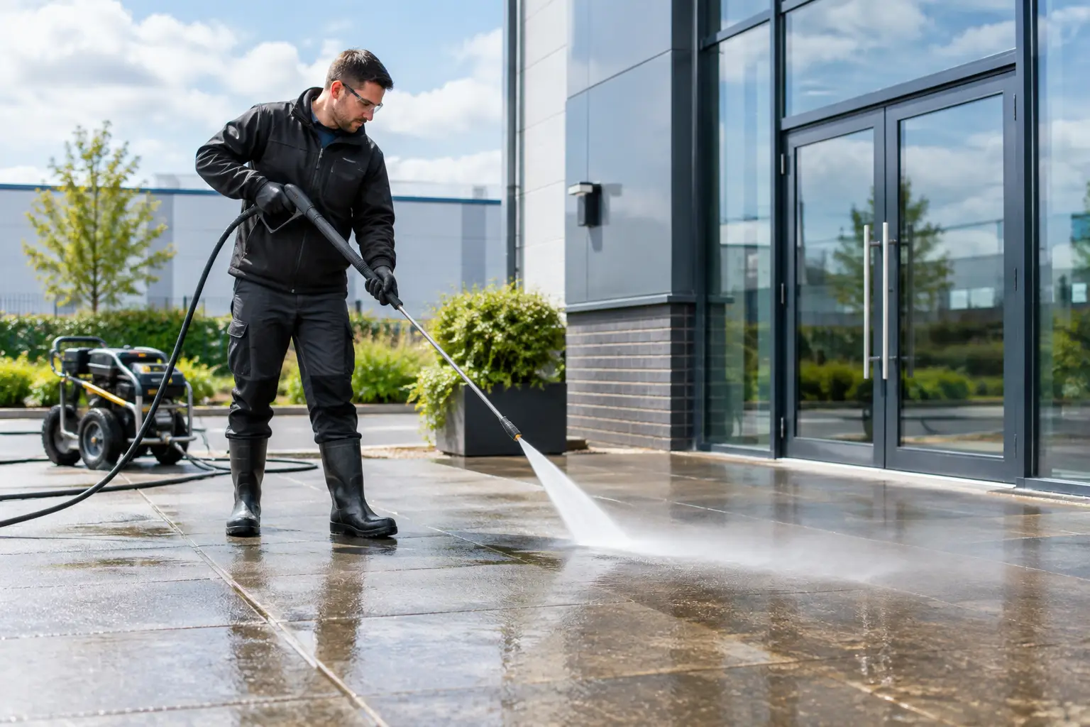 Commercial Pressure Washing Cheshire Explained