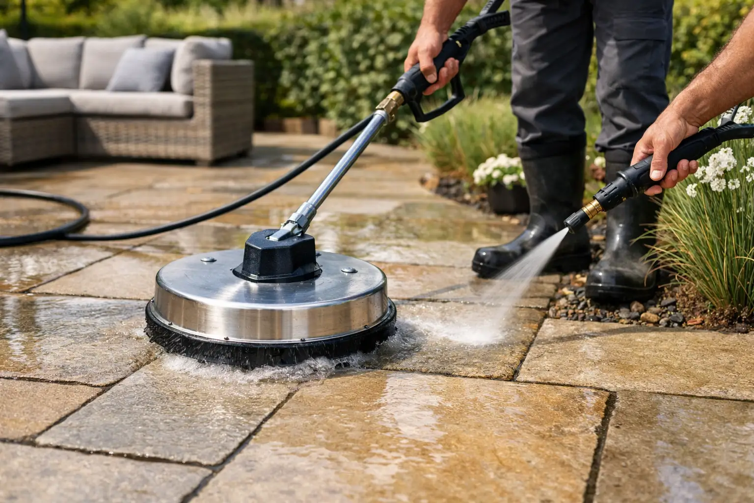 Patio Cleaning That Respects Your Paving