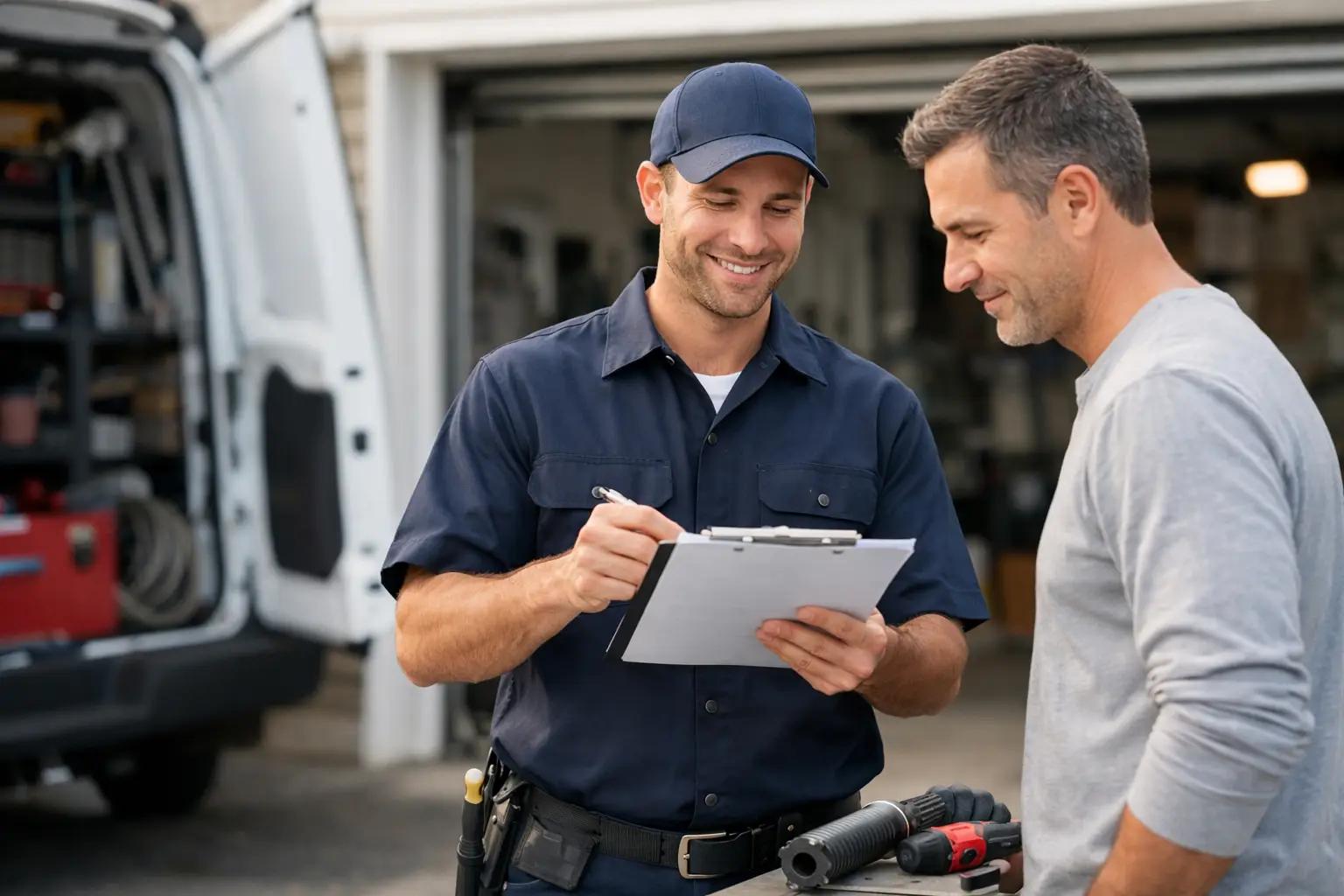 What a Free Garage Repair Estimate Should Cover