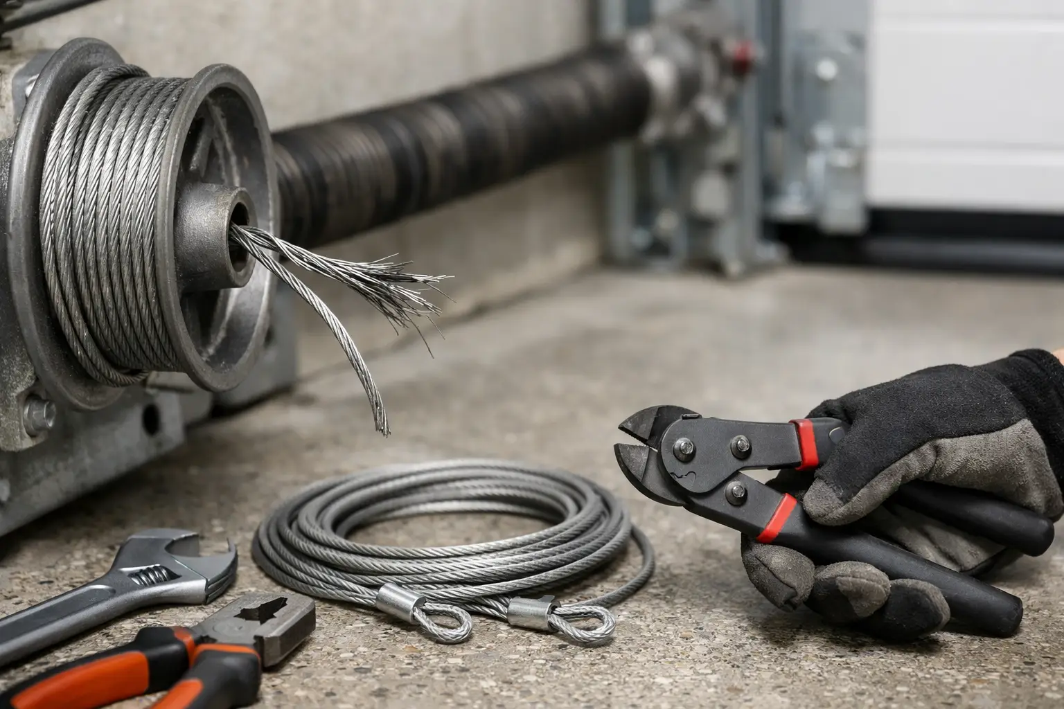 Garage Door Cable Repair: What to Do Fast