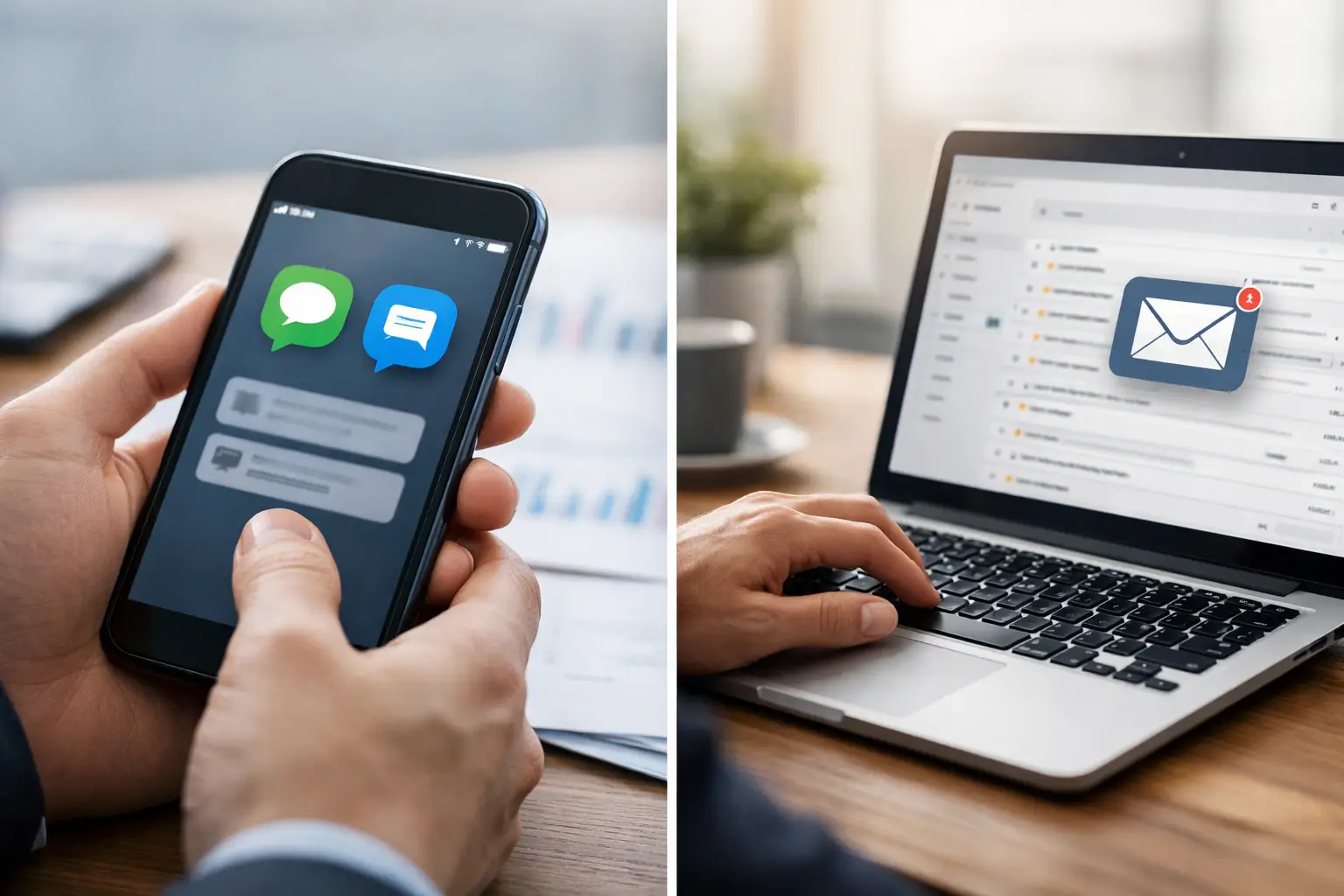 SMS vs Email Follow Up: Which Closes More Leads?