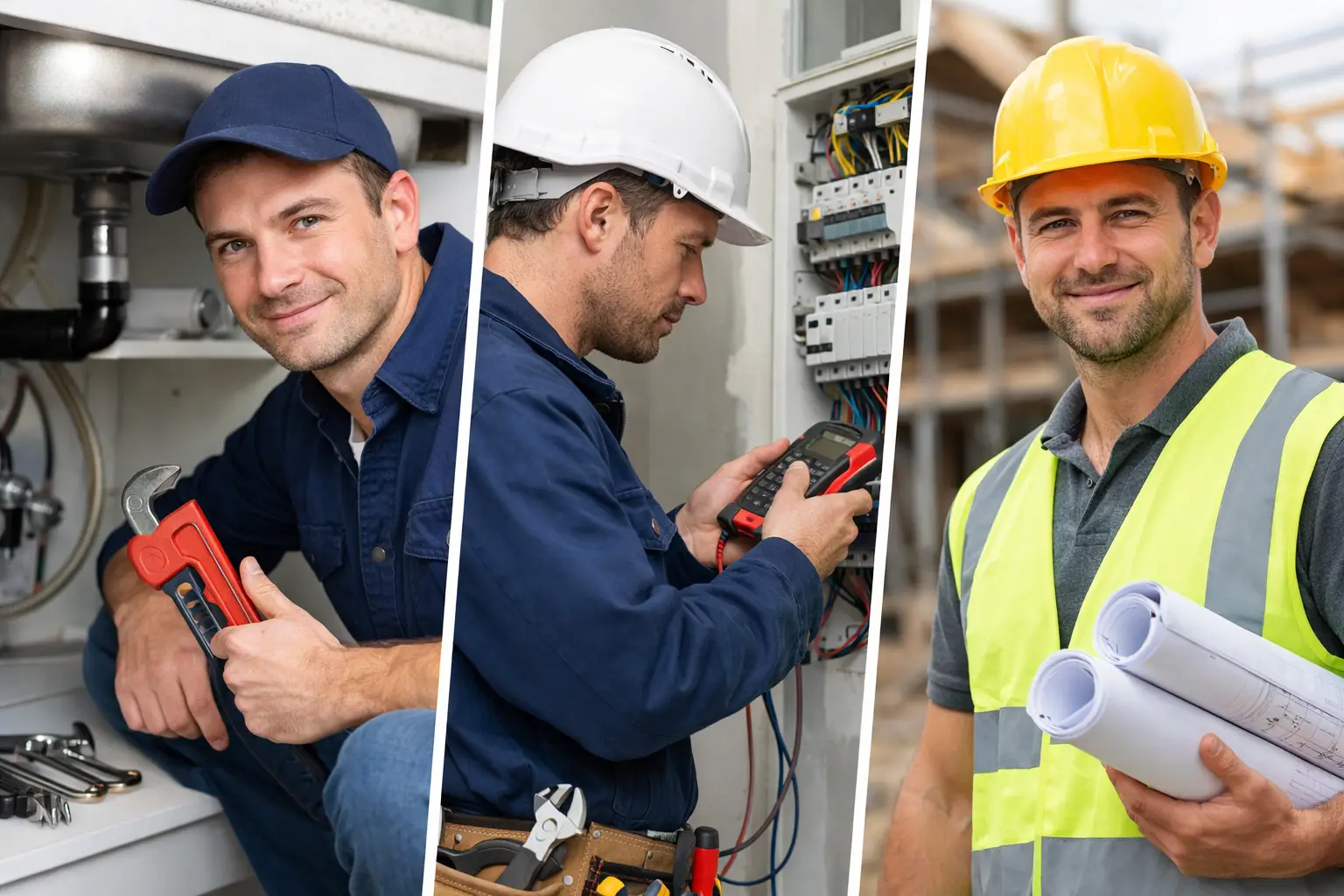 How to Find Plumbers Electricians Builders UK