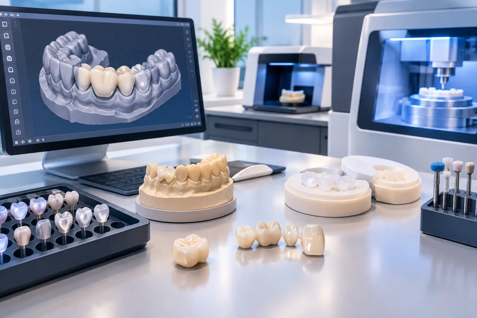 Laboratório de Prótese Dentária Digital de Alta Precisão