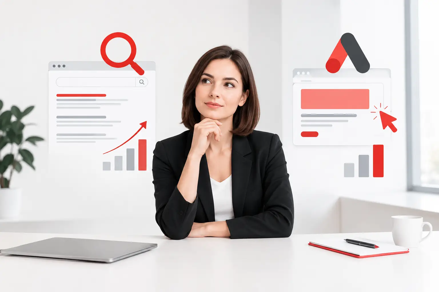 SEO oder Google Ads: Was bringt mehr Anfragen?