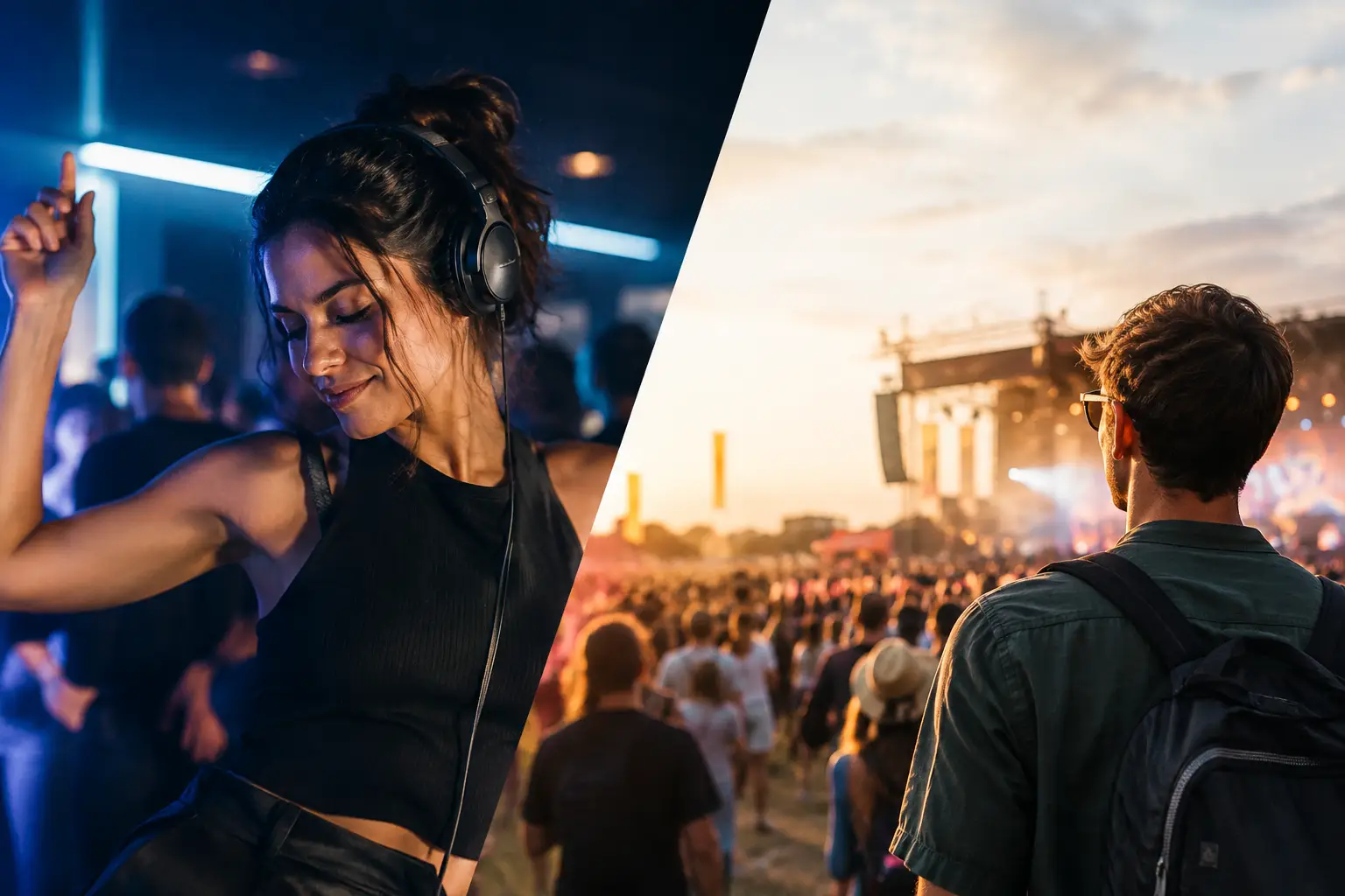 Club Track oder Festival Track: Was passt zu dir?