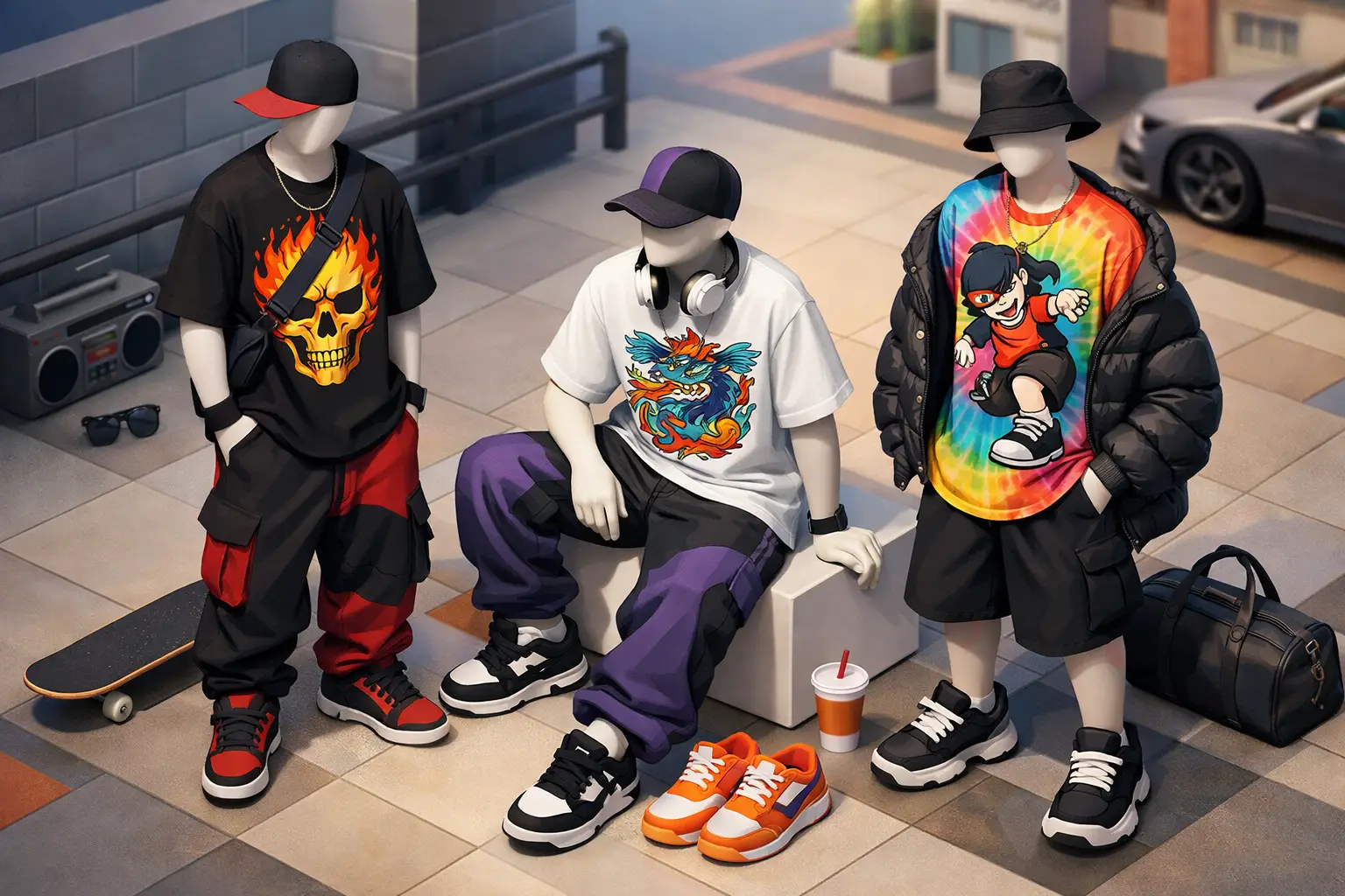 Streetwear Outfits With Graphic Tees That Hit