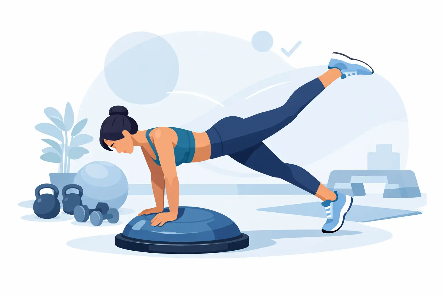 How to Use a BOSU Ball Safely