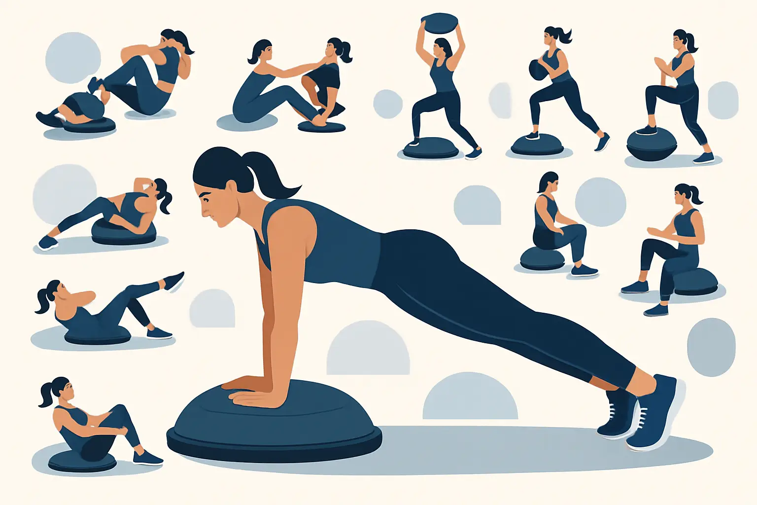 10 BOSU Core Exercises That Actually Work