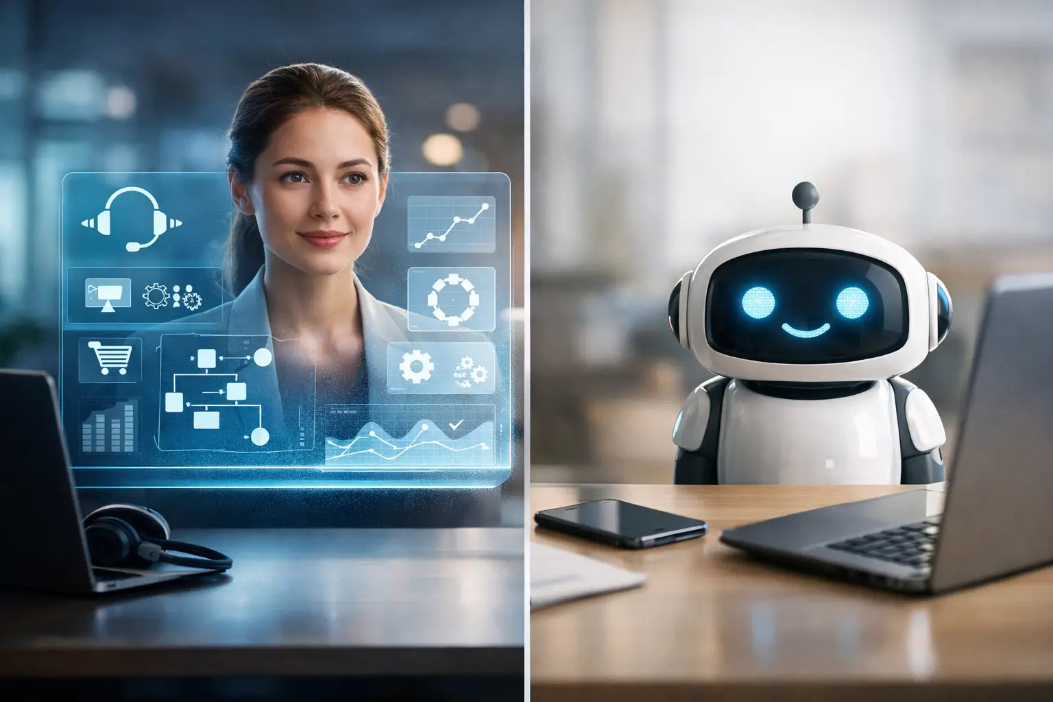 AI commerciale vs chatbot generico: cosa cambia
