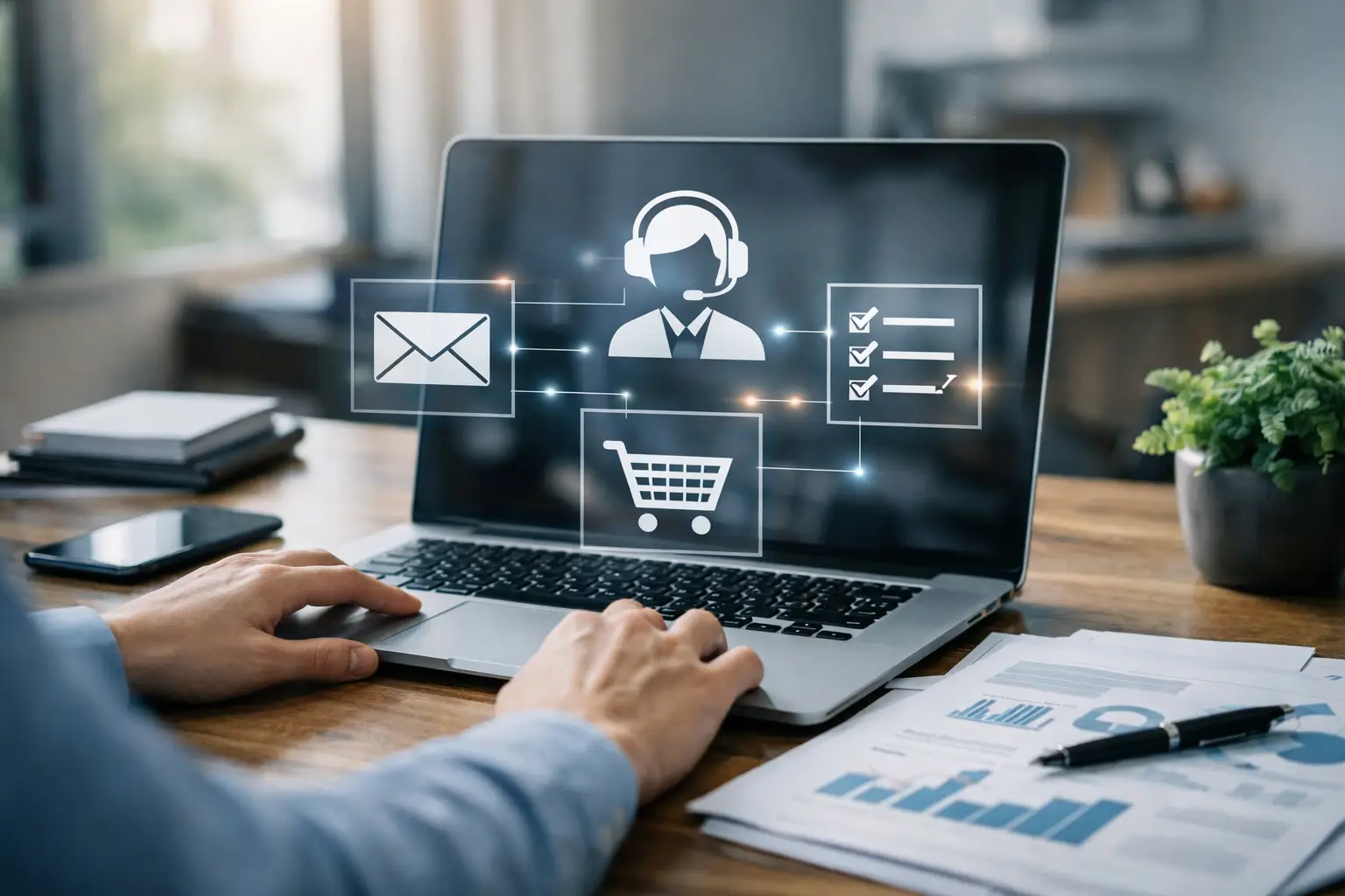 Come organizzare richieste commerciali online