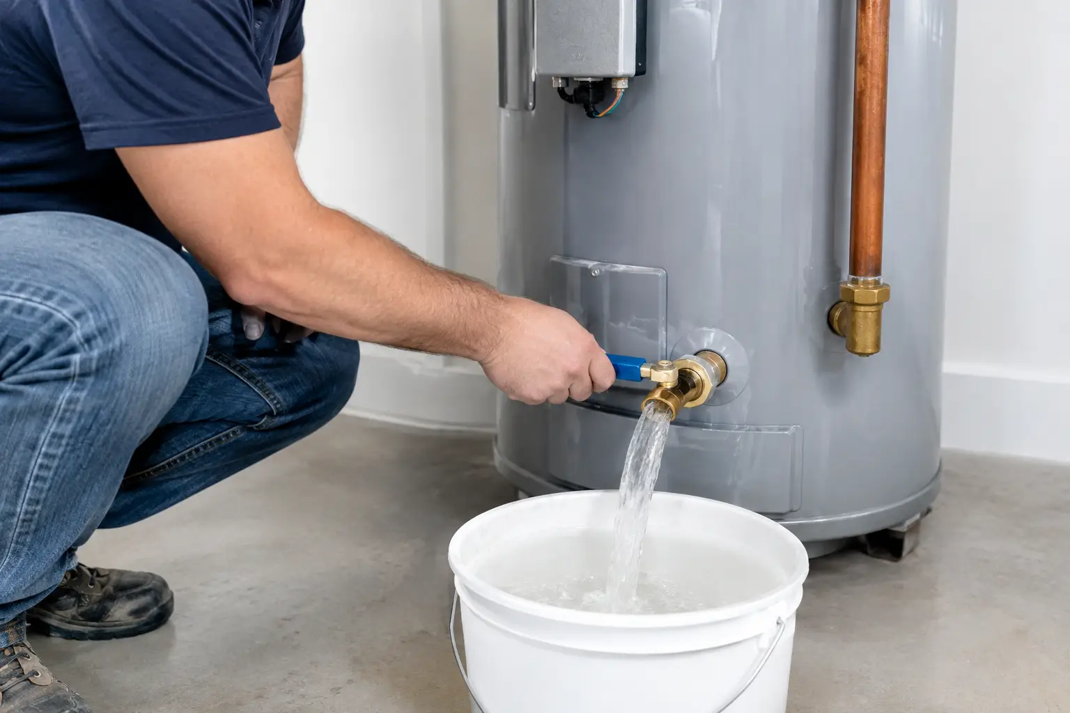 How to Flush Sediment From Water Heater Tanks — Durfee Plumbing & Heating on Cape Cod