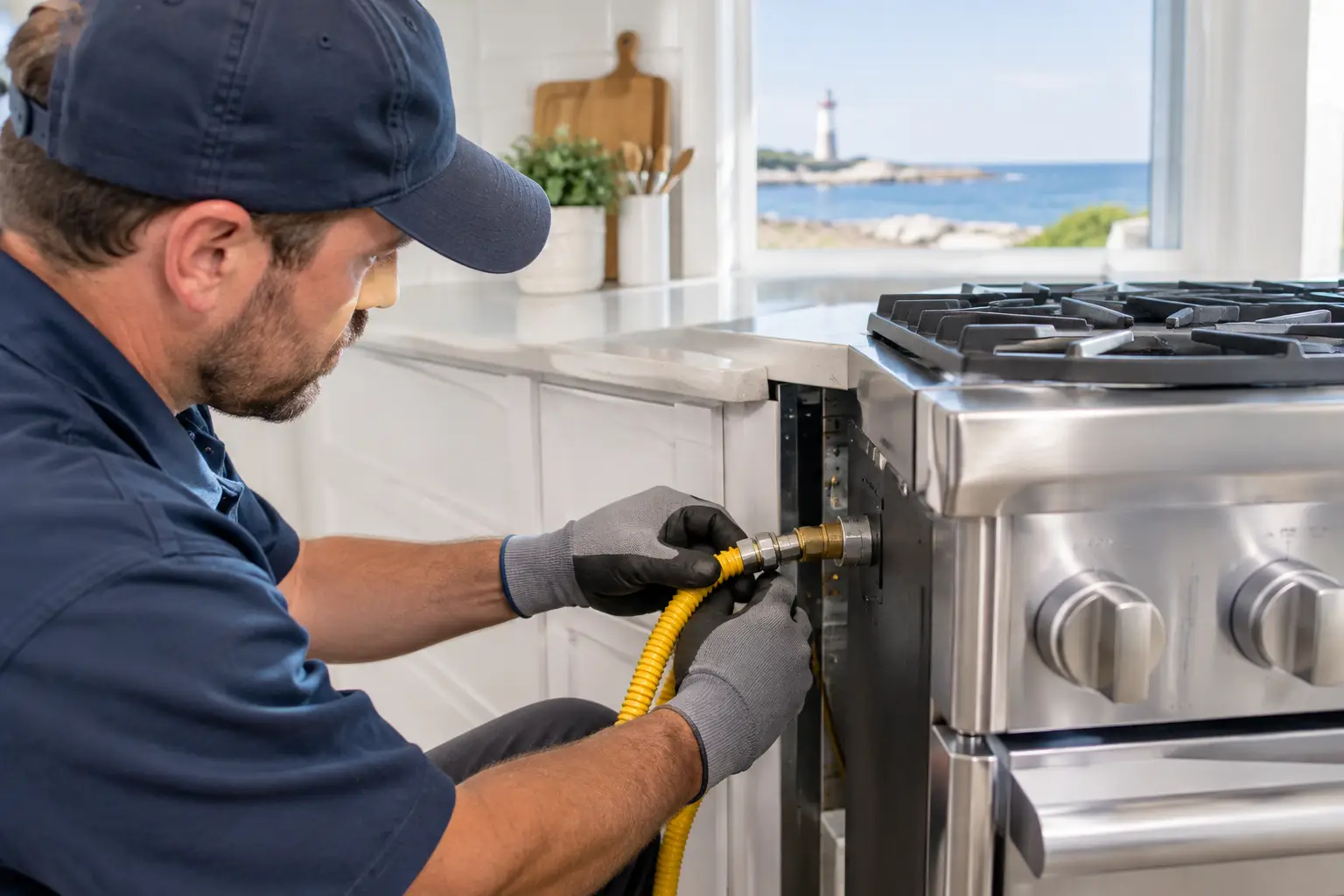Gas Line for Stove Installation Cost in Cape Cod — Durfee Plumbing & Heating on Cape Cod