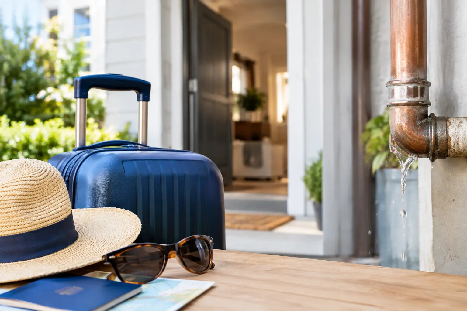Vacation Pipe Damage: How to Protect Your Home — Durfee Plumbing & Heating on Cape Cod