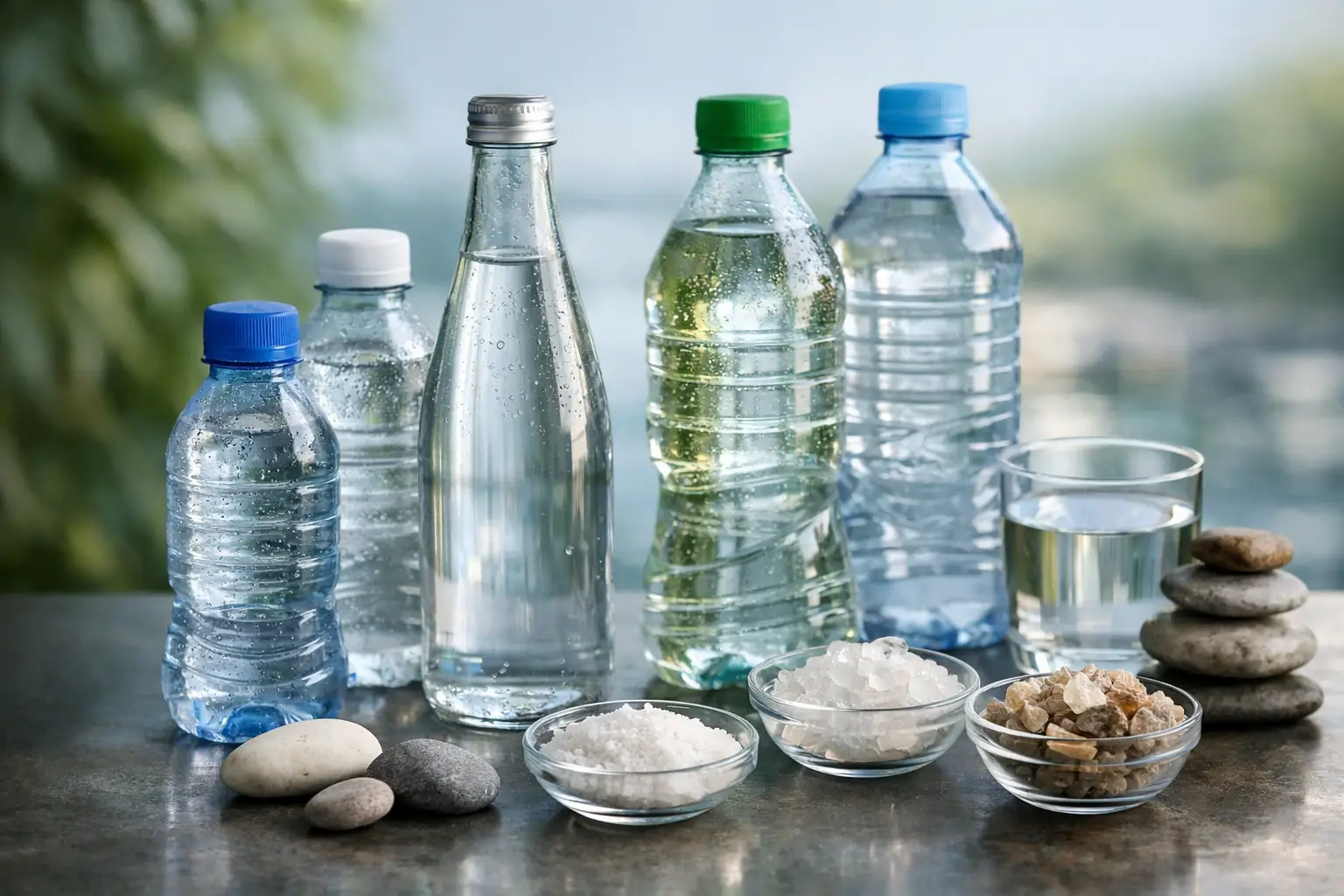 Bottled Water Mineral Comparison Guide