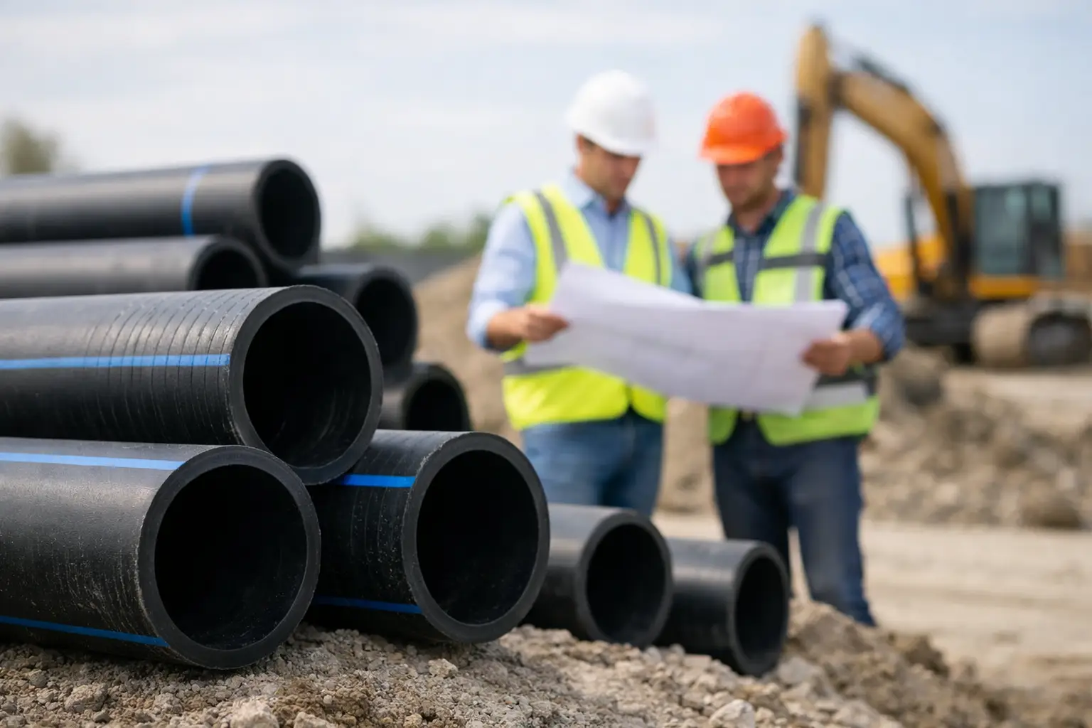 Como comprar PEAD para obra sem erro
