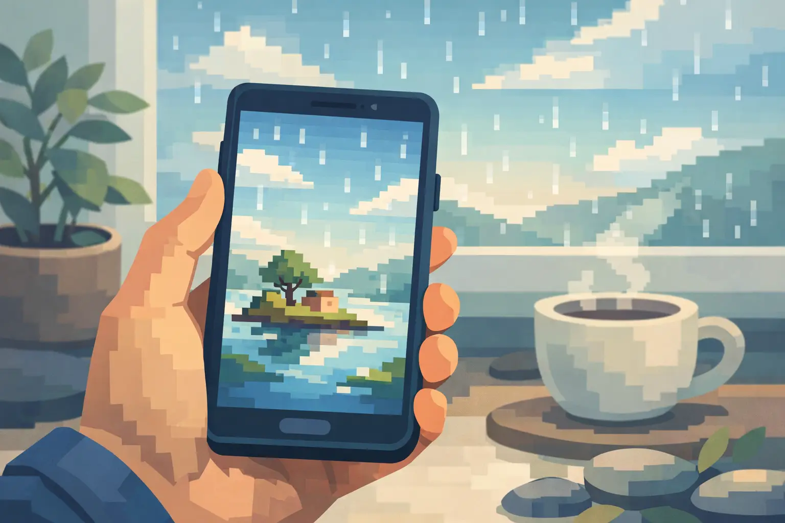 What Makes a Soothing Phone Game Feel So Good?