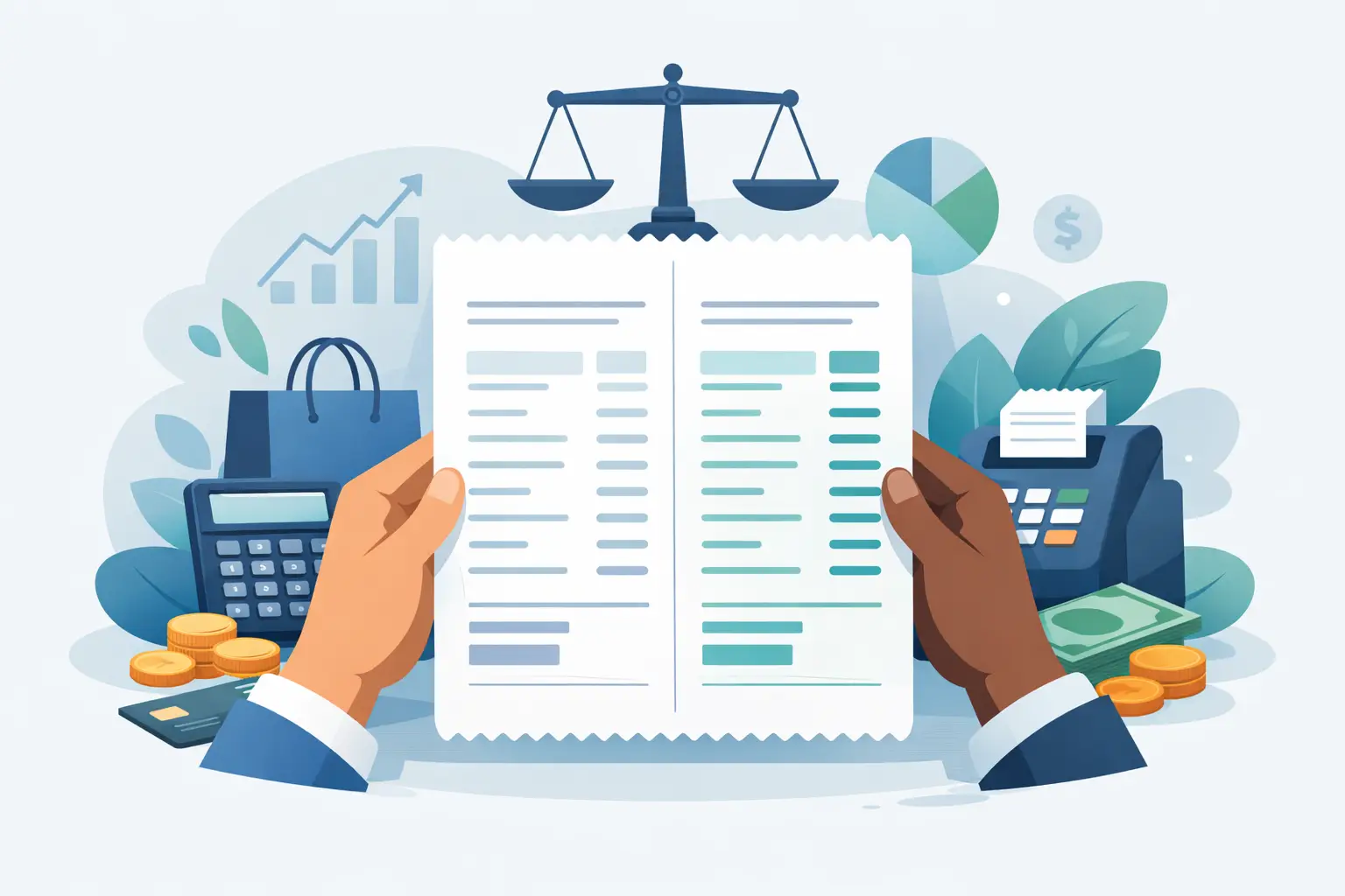 A Dual Pricing Receipt Example for Your Business