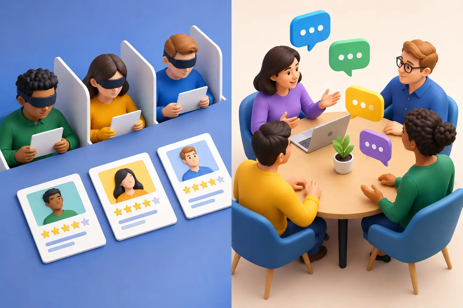 Blind Assessments vs Open Feedback: What Works?