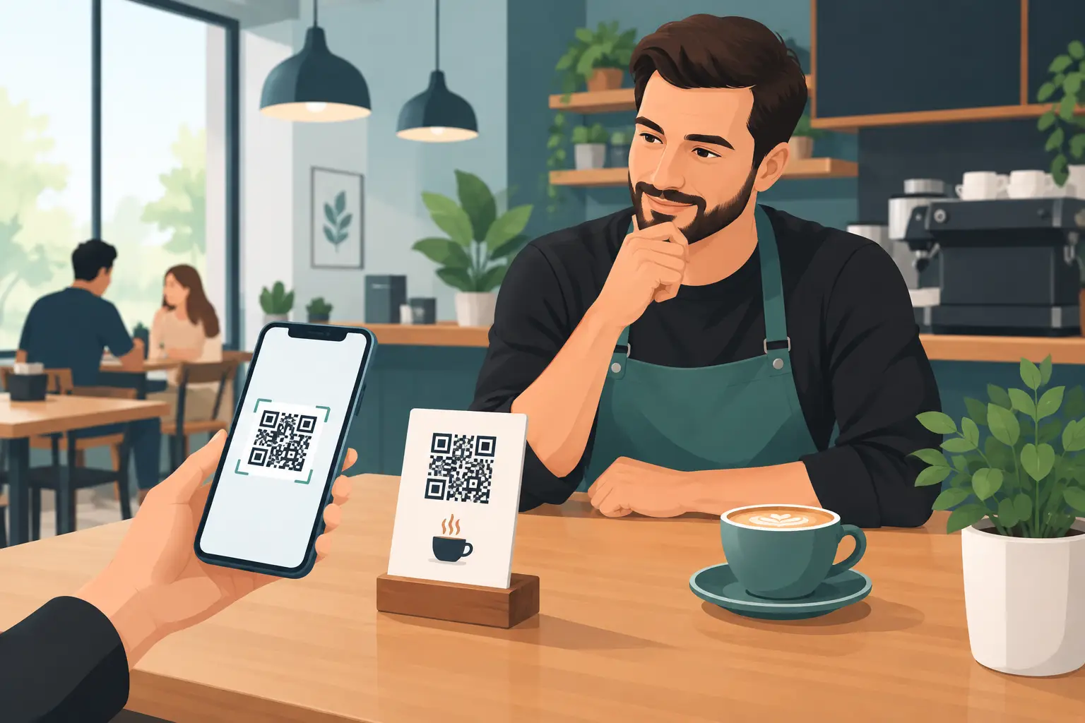 Оценка QR-меню для кафе и баров