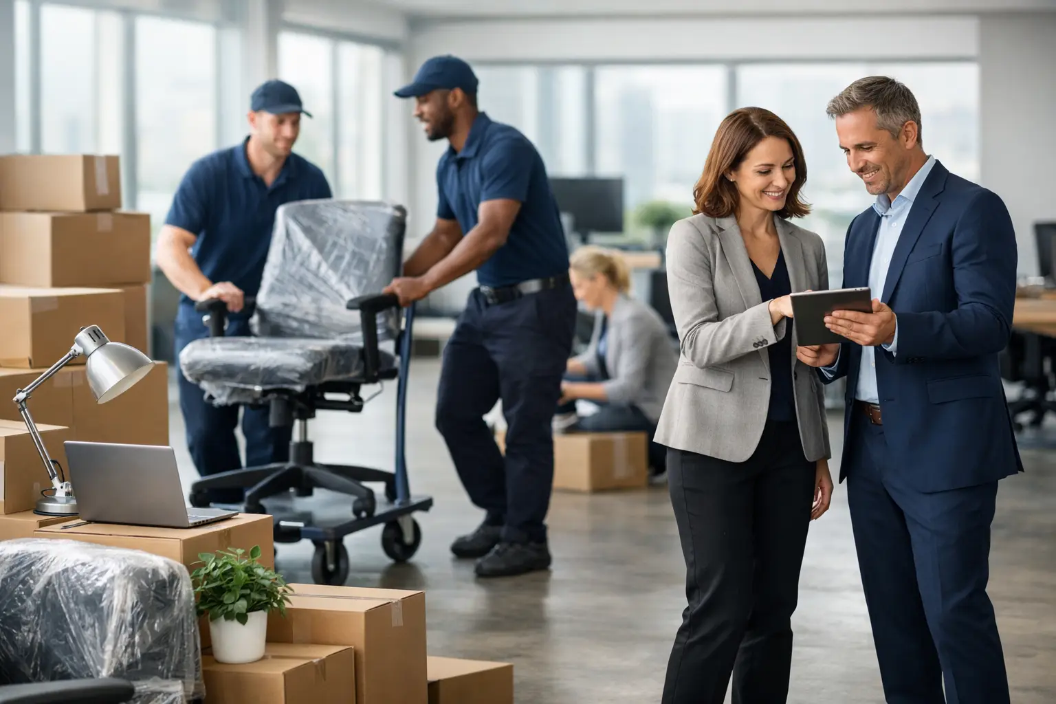 Commercial Office Relocations Without Downtime
