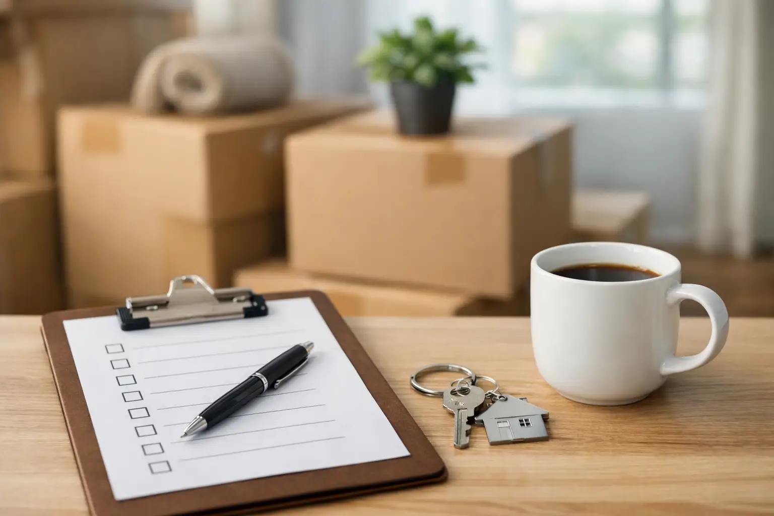 First Time Mover Checklist for a Calm Move