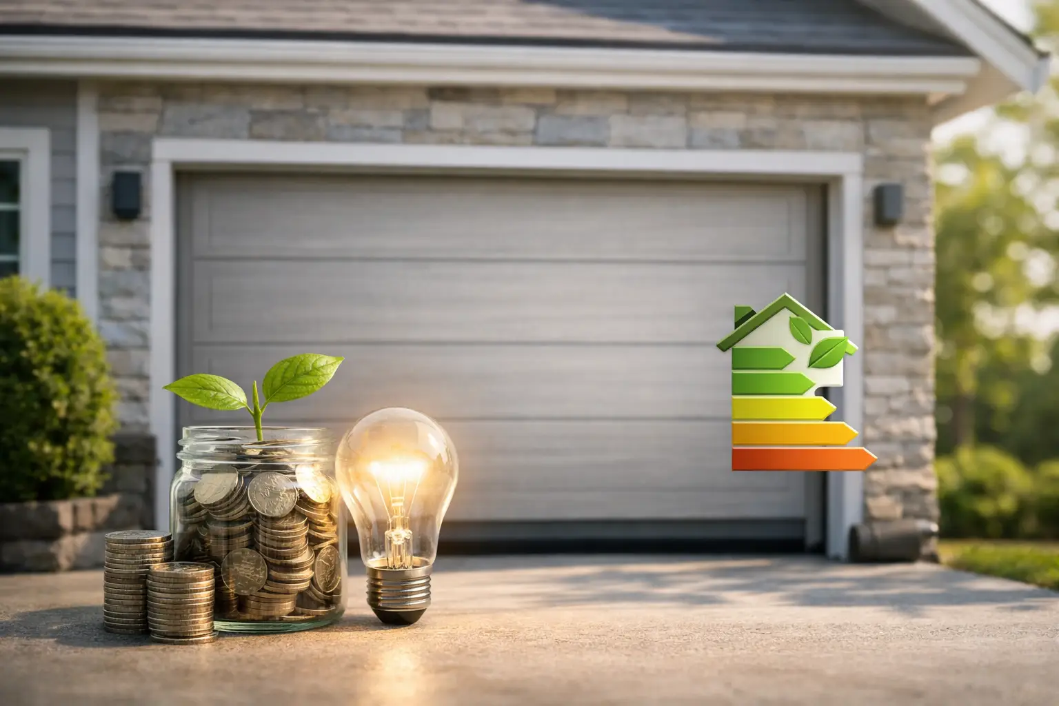Garage Door Energy Savings That Actually Pay Off