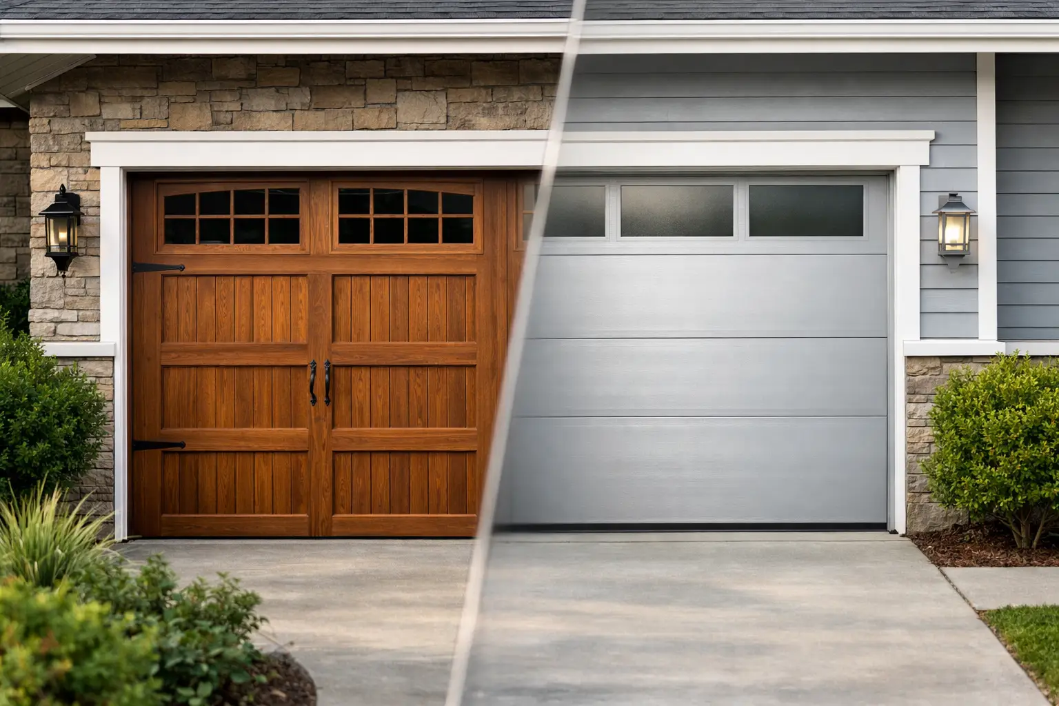 Wood vs Steel Garage Door - Which Is Better?