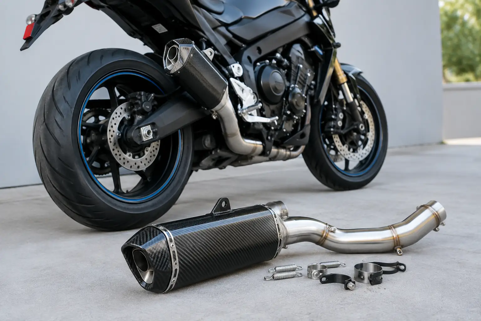 Kawasaki Ninja 400 2018- 2024 IXIL L3X DUAL HYPERLOW XL BLACK