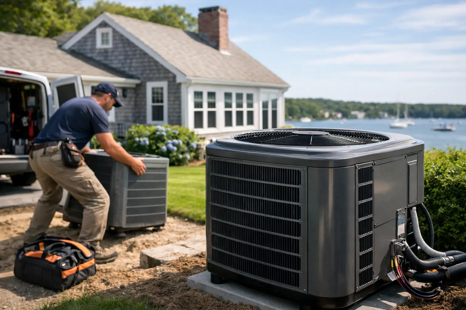 Replacement Air Conditioner in Osterville, MA — Cape Cod plumbing and HVAC guide