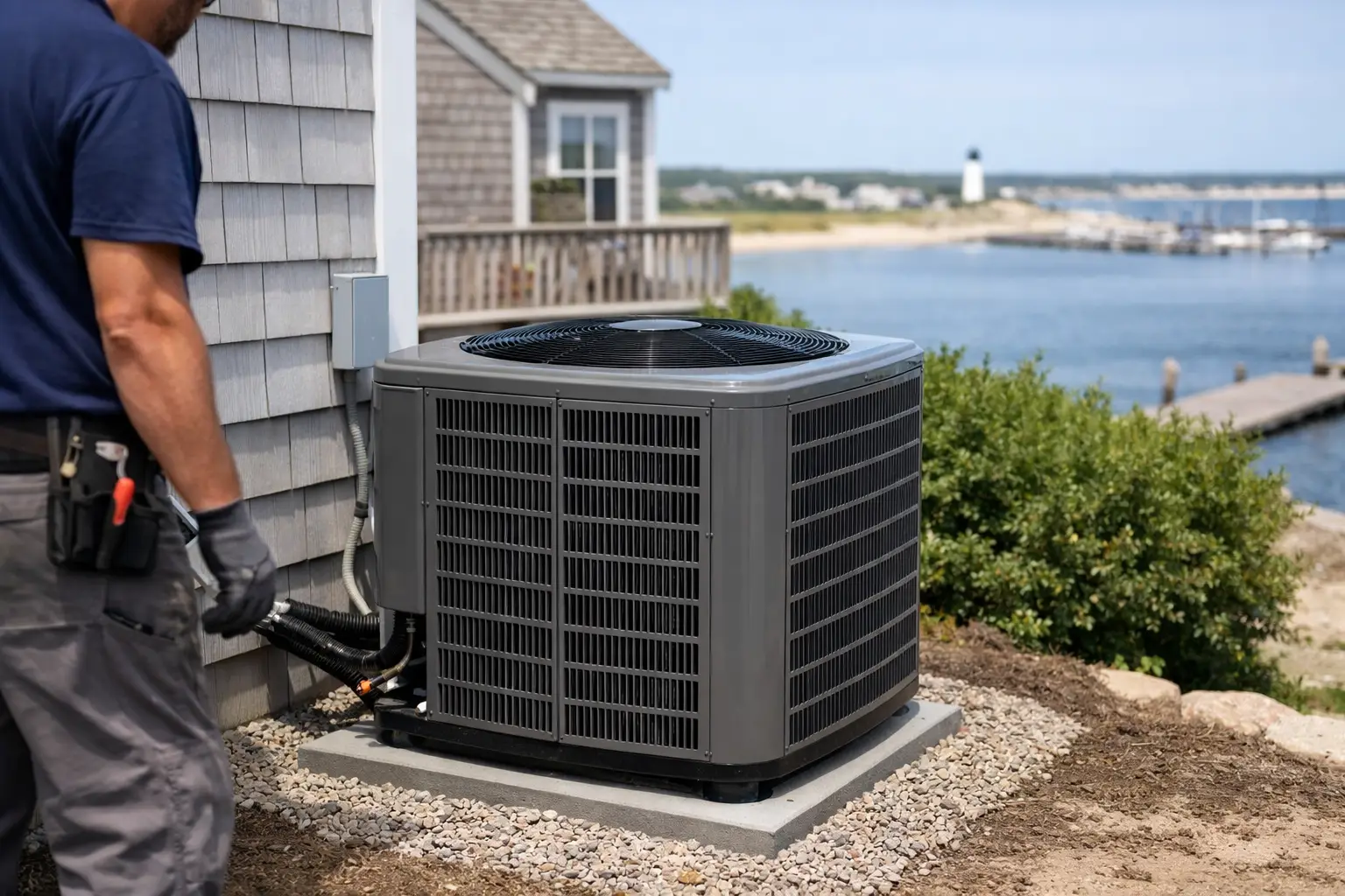 Replacement Air Conditioner in Hyannis, MA — Cape Cod plumbing and HVAC guide