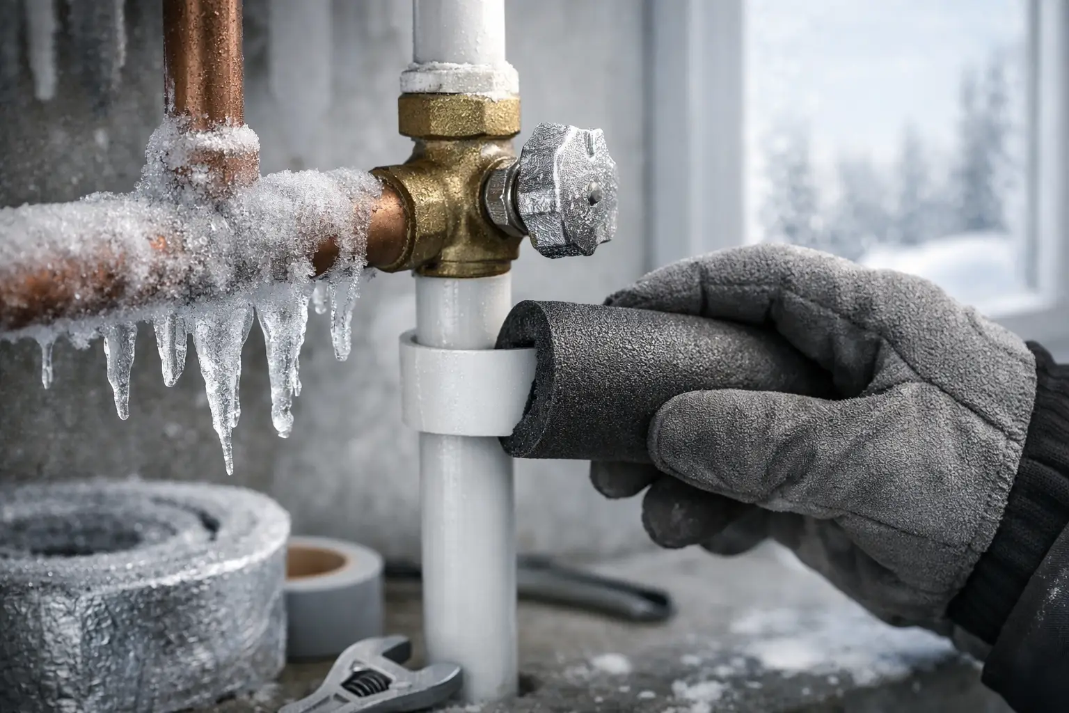 How to Prevent Frozen Pipes in Winter — Cape Cod plumbing and HVAC guide