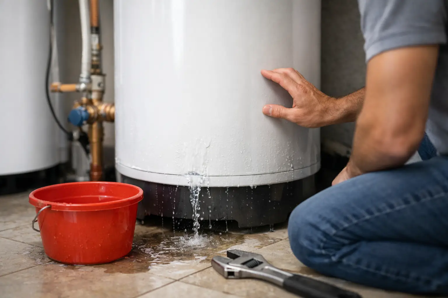 Water Heater Leaking? What to Do First — Cape Cod plumbing and HVAC guide