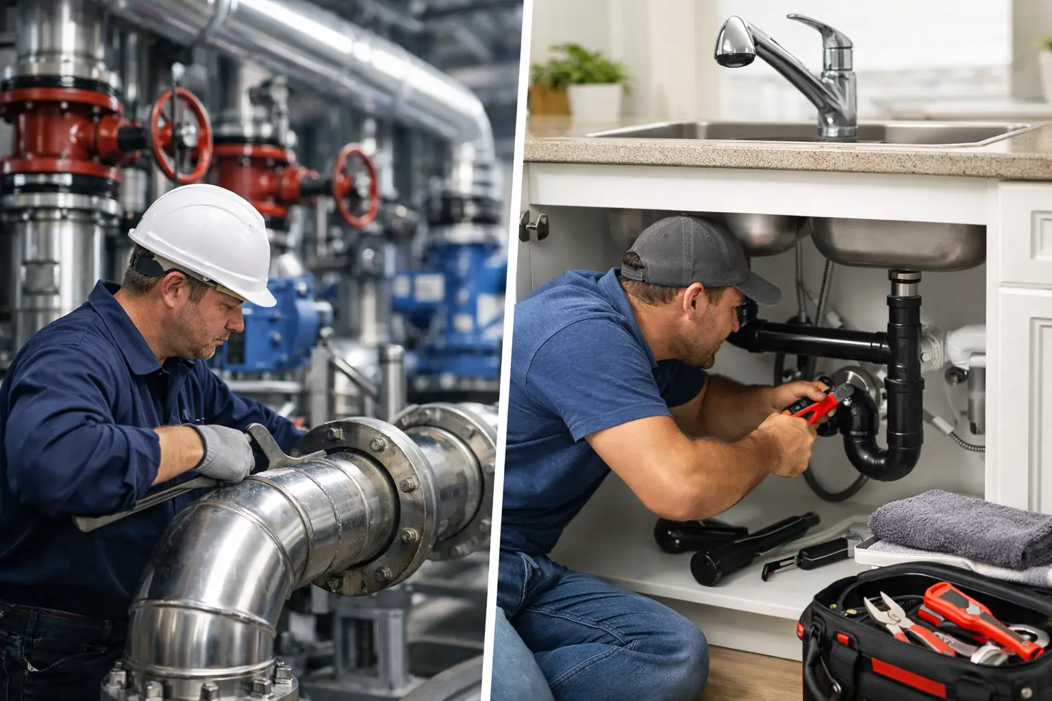 Commercial Plumbing Versus Residential Plumbing — Cape Cod plumbing and HVAC guide